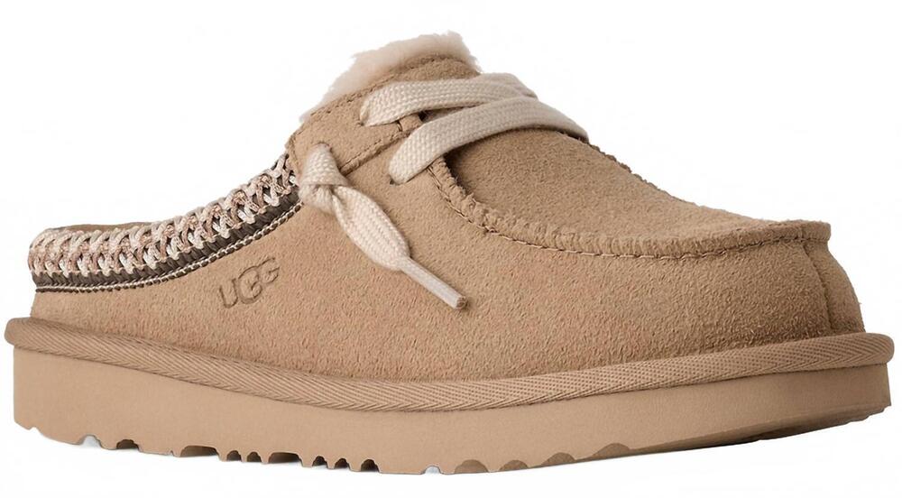 NEW UGG kid's tasman mule in sand